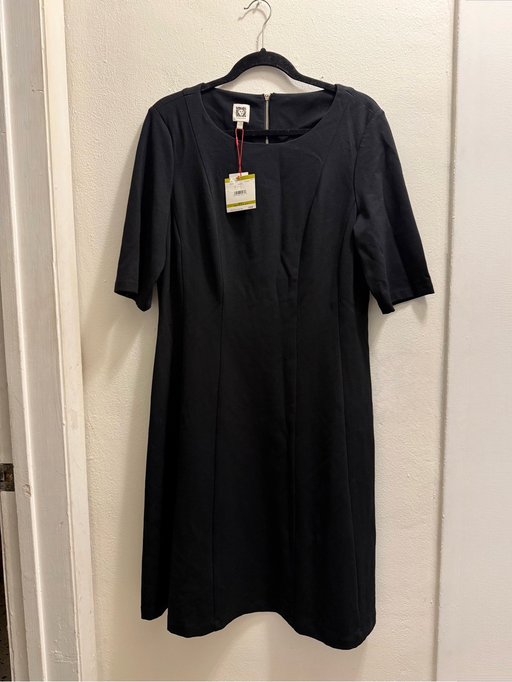 Anne Klein Black Midi Dress